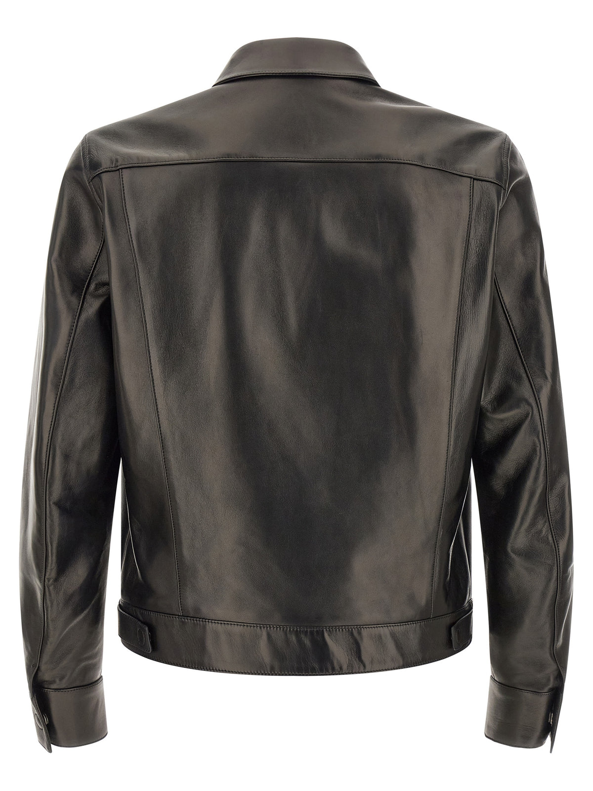 Tom Ford Black Lamb Leather Leather Jacket