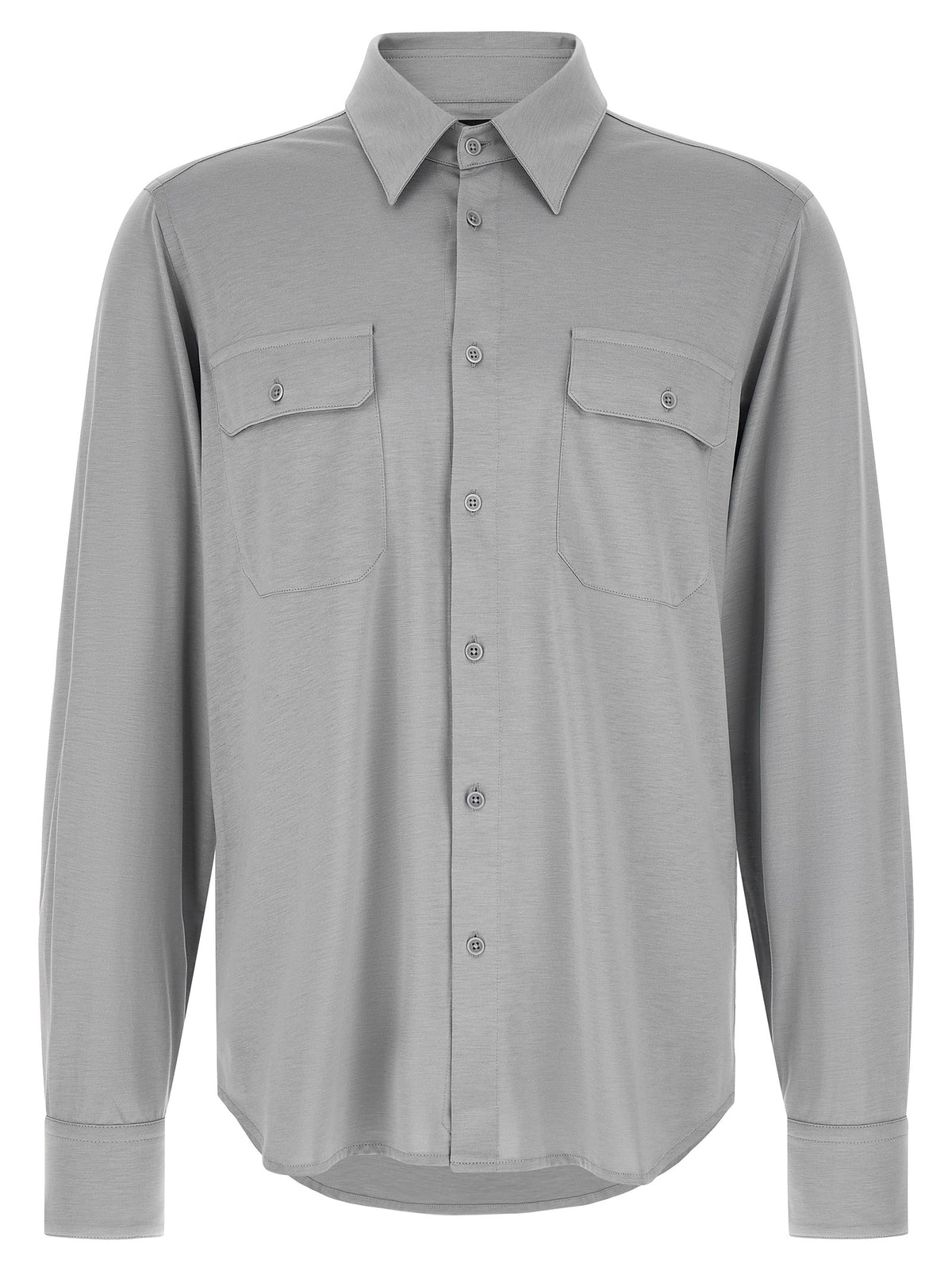 Chemisier en soie gris Tom Ford