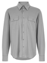 Chemisier en soie gris Tom Ford