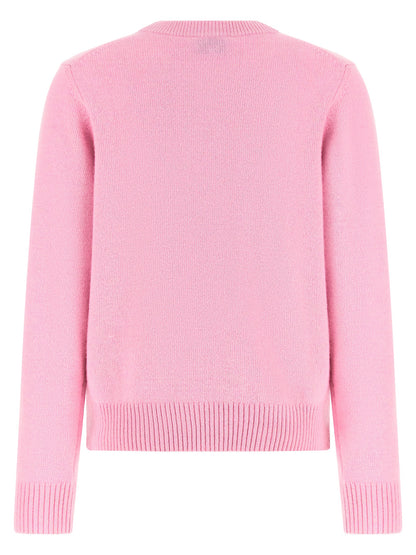 Ganni Multicolor Wool Cardigan