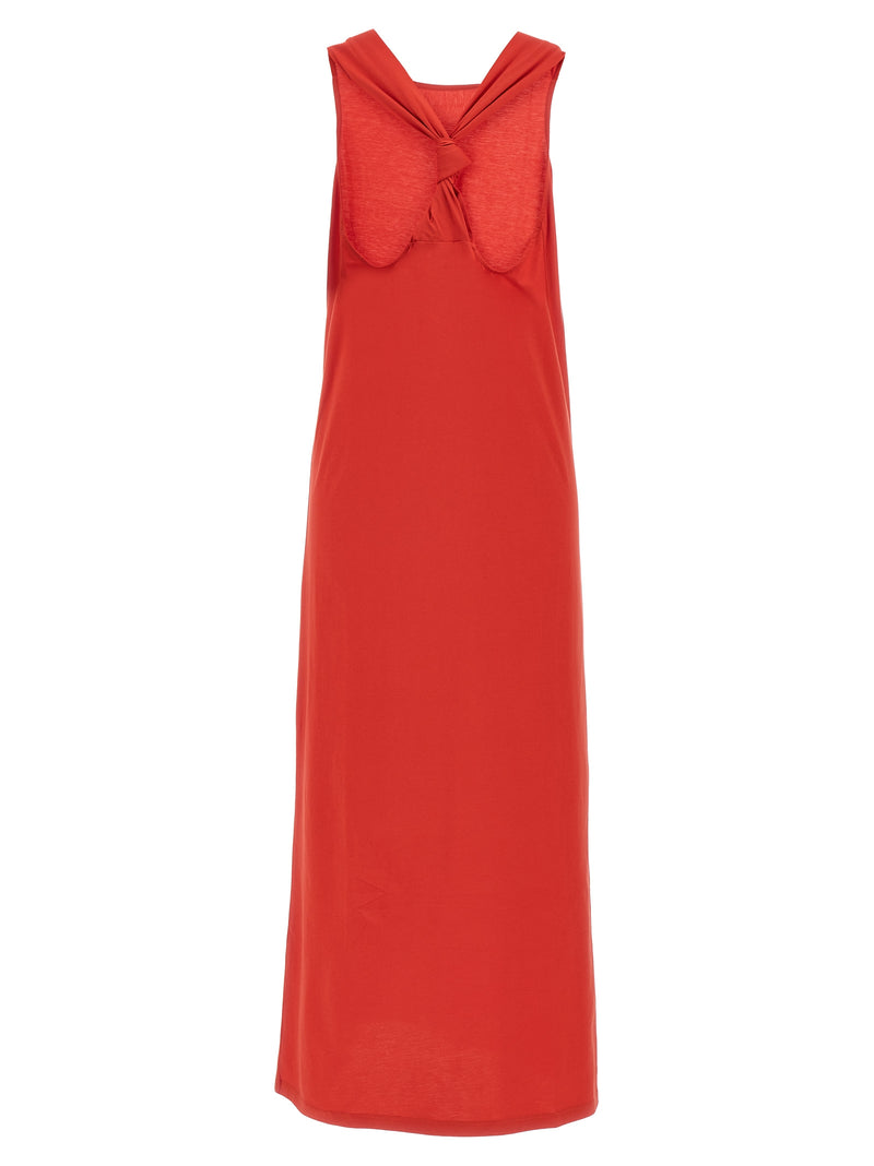 Loulou De Saison Multicolor Cotton Midi Dress