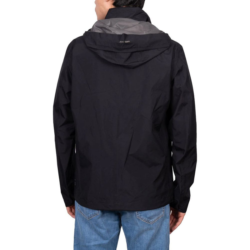 Herno Black Polyester Shell Jacket for Men