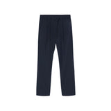 Herno Blue Elastane Casual Pants for Men