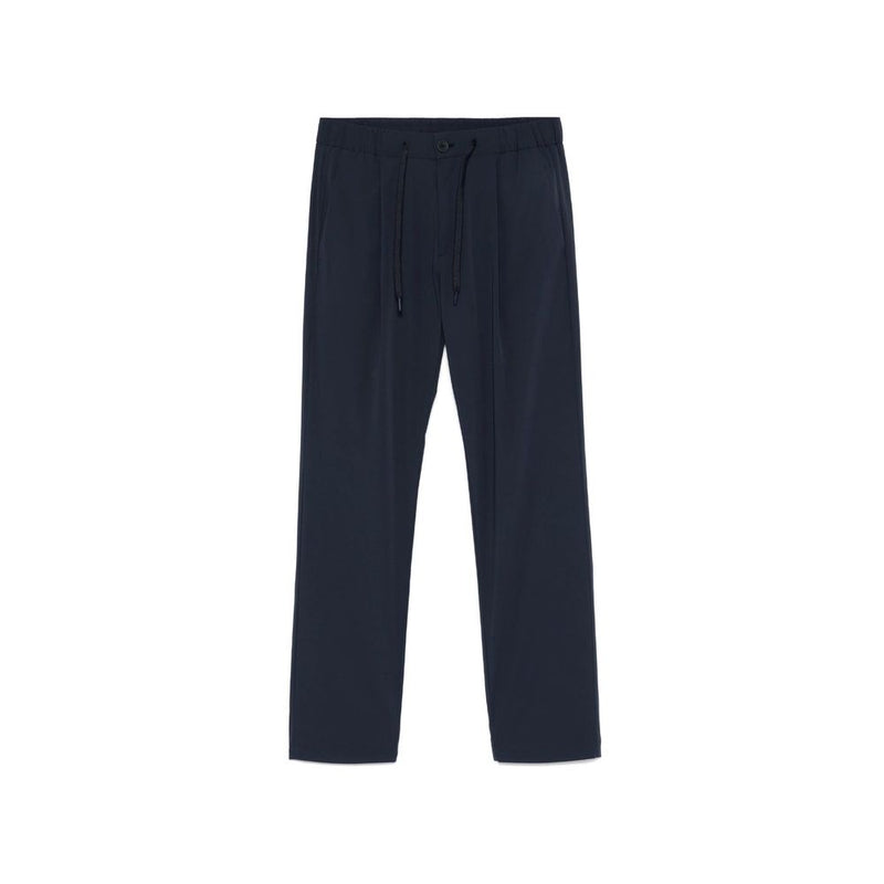 Herno Blue Elastane Casual Pants for Men