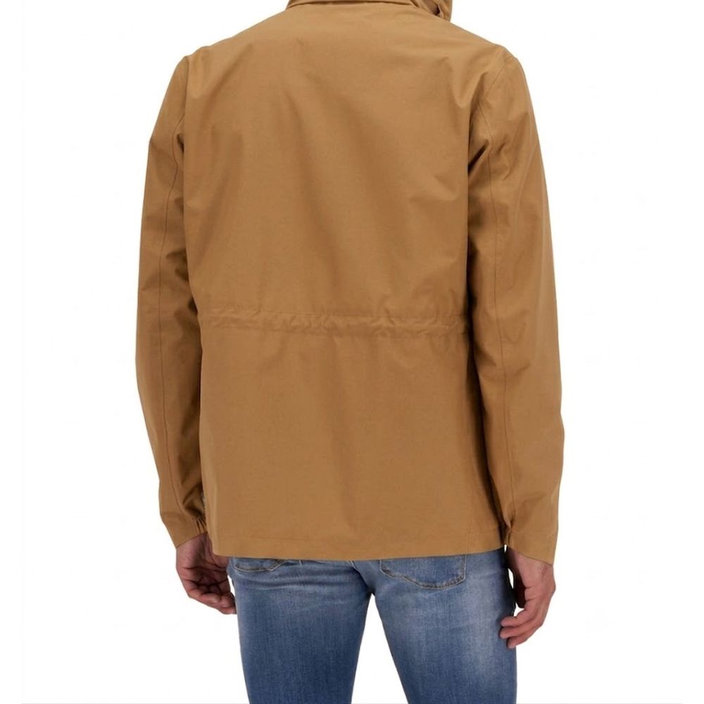 Herno Brown Polyester Jacket for Men