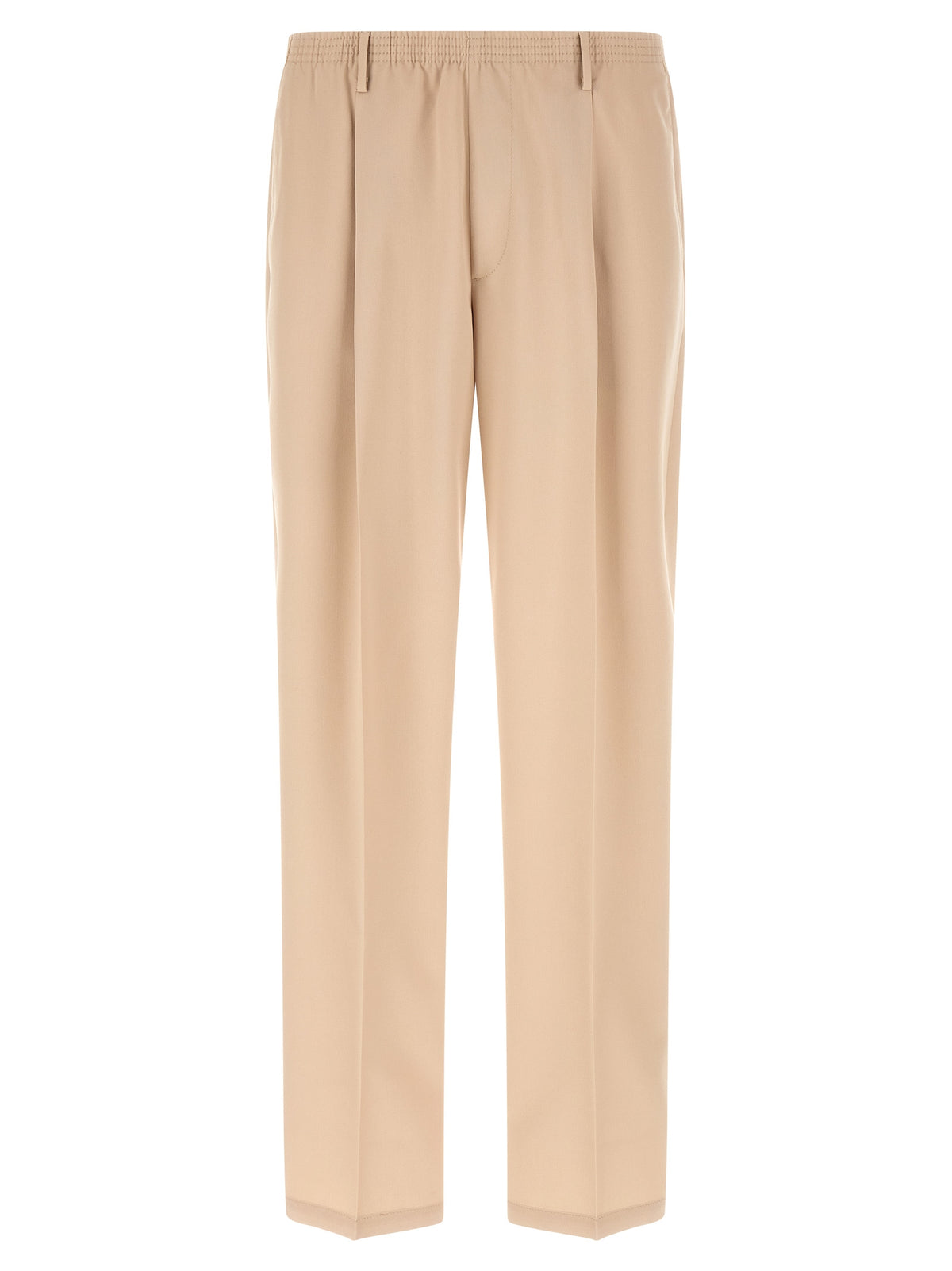 CELLAR DOOR Pantalon décontracté beige en polyester
