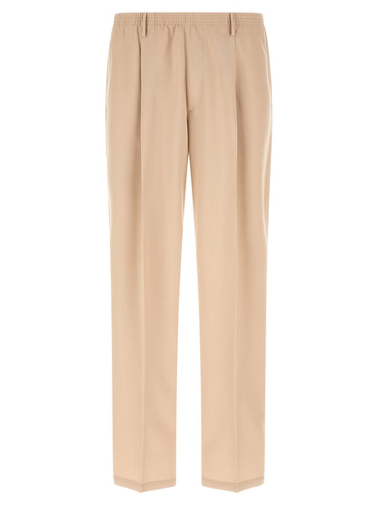 CELLAR DOOR Beige Polyester Casual Pants