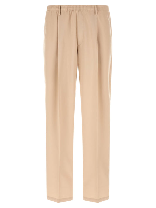 CELLAR DOOR Beige Polyester Casual Pants