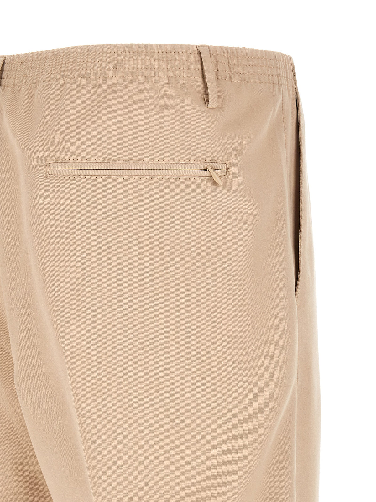 CELLAR DOOR Pantalon décontracté beige en polyester