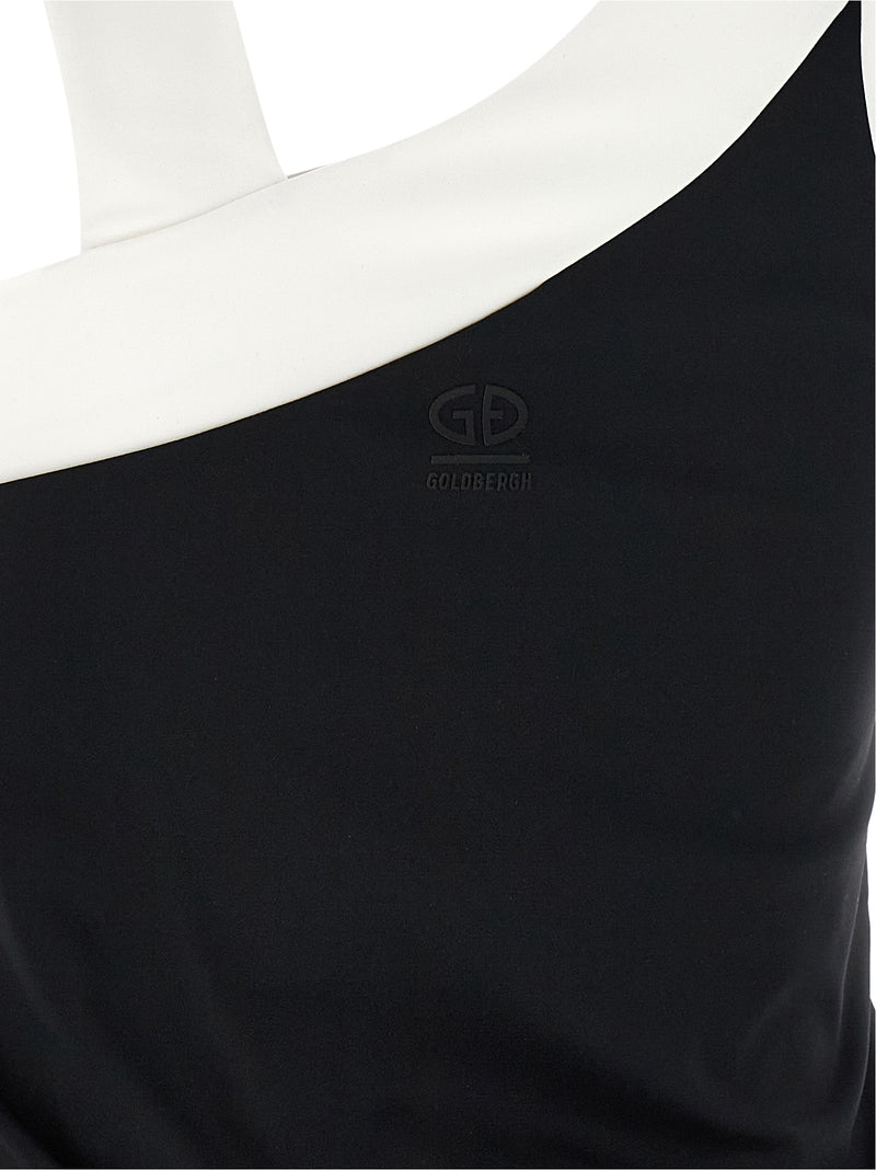 GOLDBERGH Bicolor Polyamide Sport Bra - Sierra
