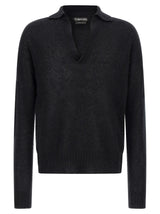 Gilet en cachemire noir Tom Ford