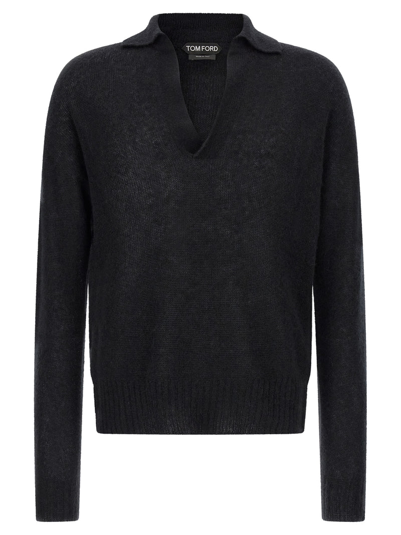 Gilet en cachemire noir Tom Ford