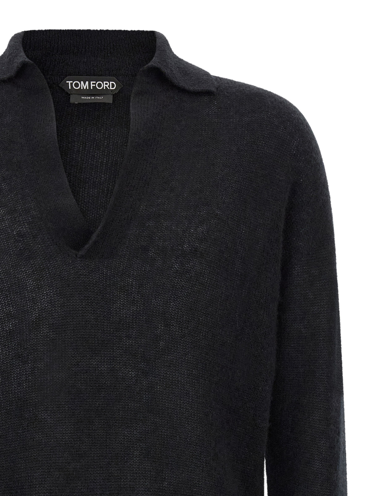 Gilet en cachemire noir Tom Ford