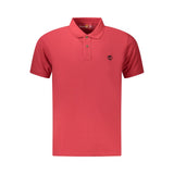 Polo homme en coton rouge Timberland