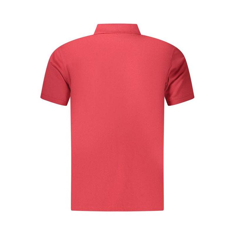 Polo homme en coton rouge Timberland