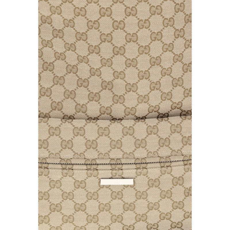 Sac à dos en polyester beige Gucci