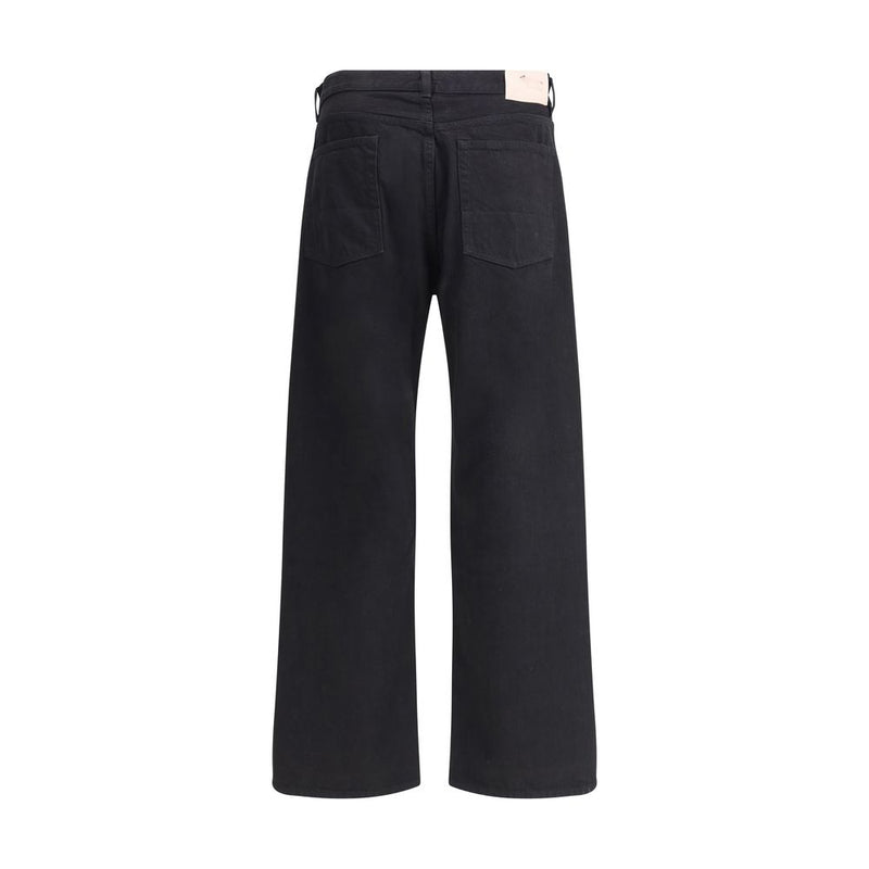 Our Legacy Black Cotton Straight-Leg Jeans - AW26