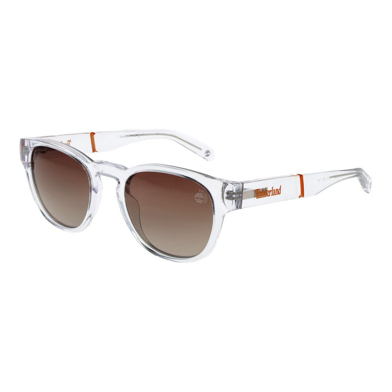 Timberland Transparent Stainless Steel Sunglasses for Men