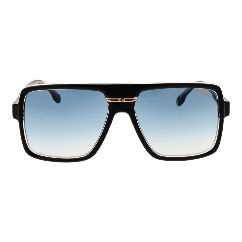 Carrera Black Polyamide Square Sunglasses with Gradient Lenses