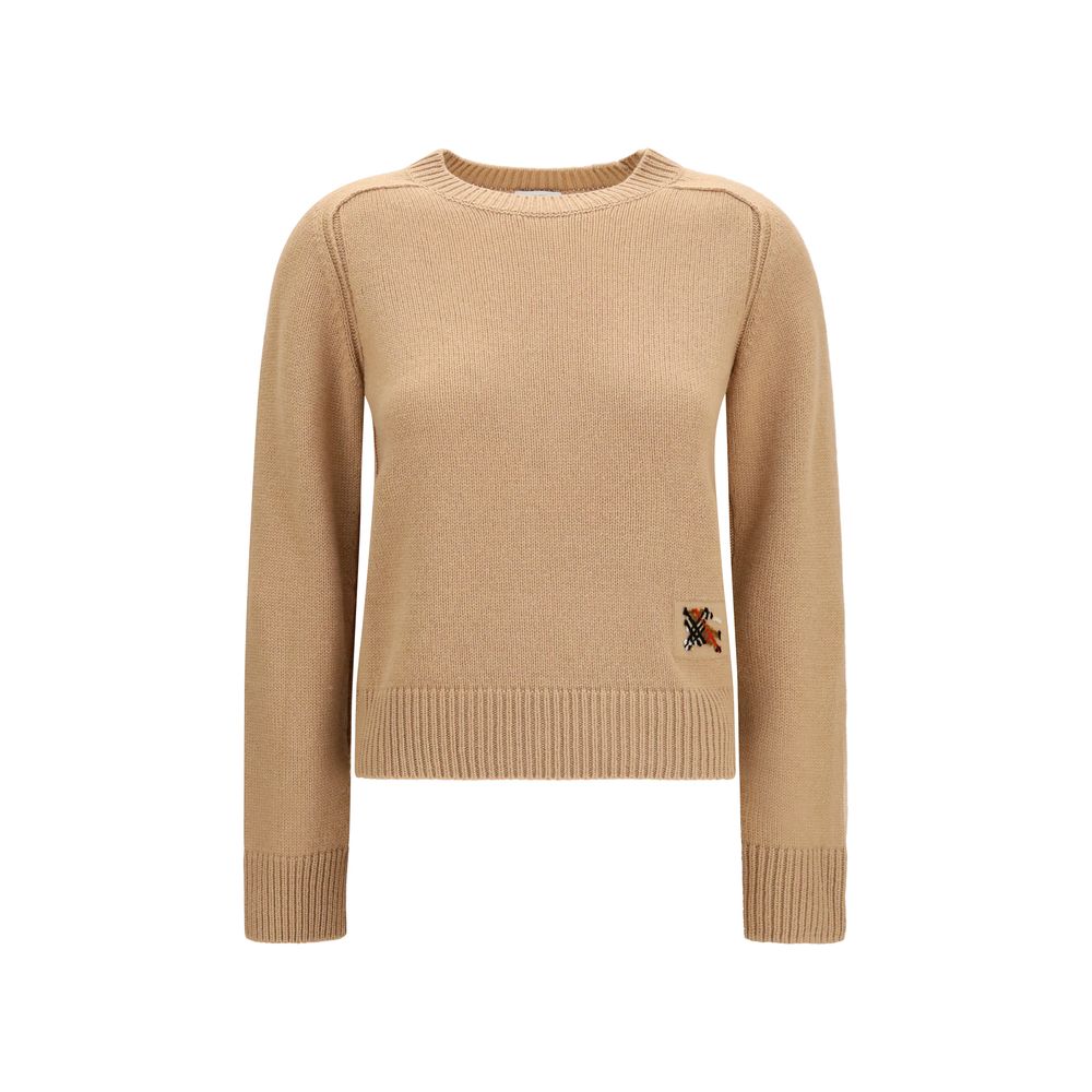 Pull en cachemire beige Burberry