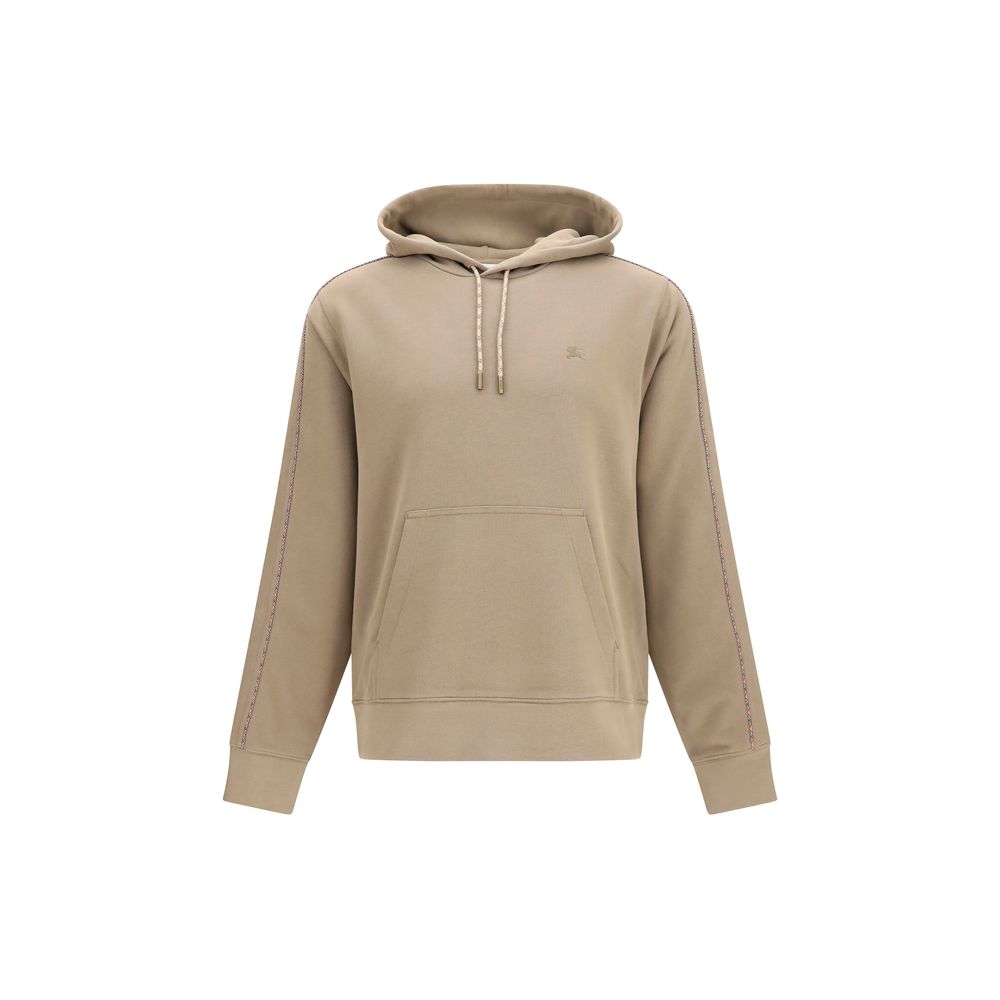 Burberry Bicolor Cotton Sweatshirt - Iconic Check Design