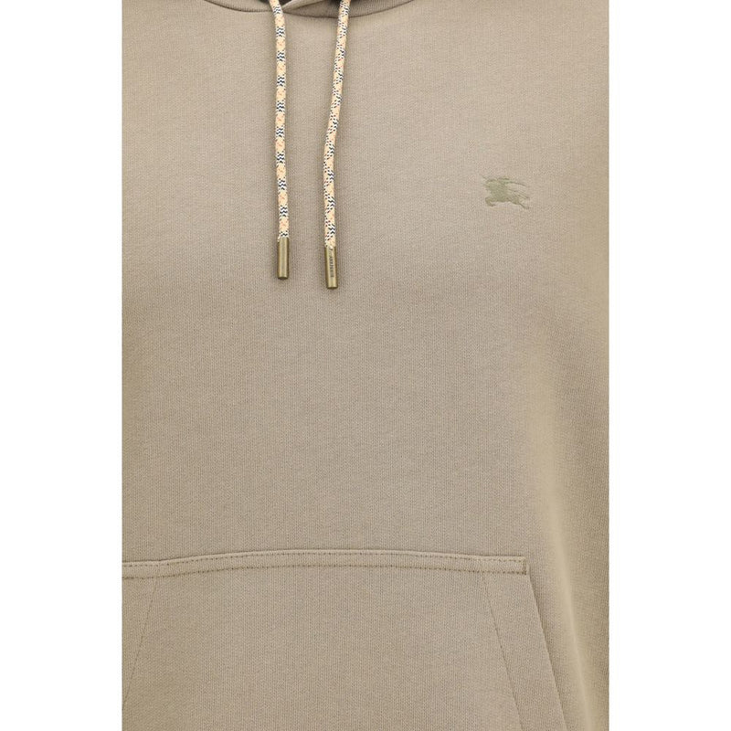 Burberry Bicolor Cotton Sweatshirt - Iconic Check Design