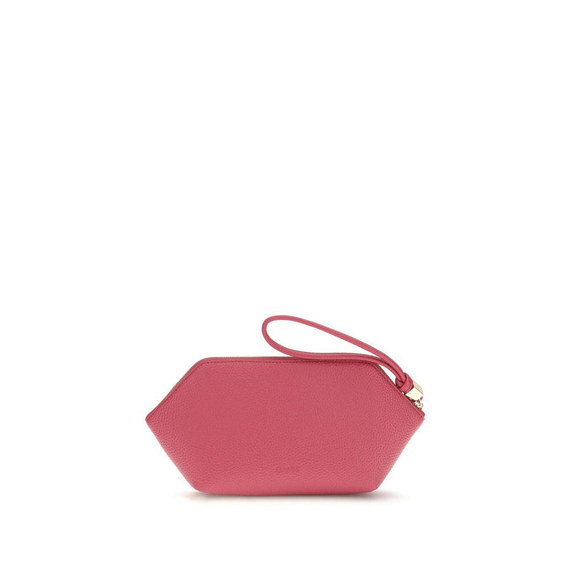 Ganni Bou Pouch Multicolor Recycled Polyester Clutch Bag