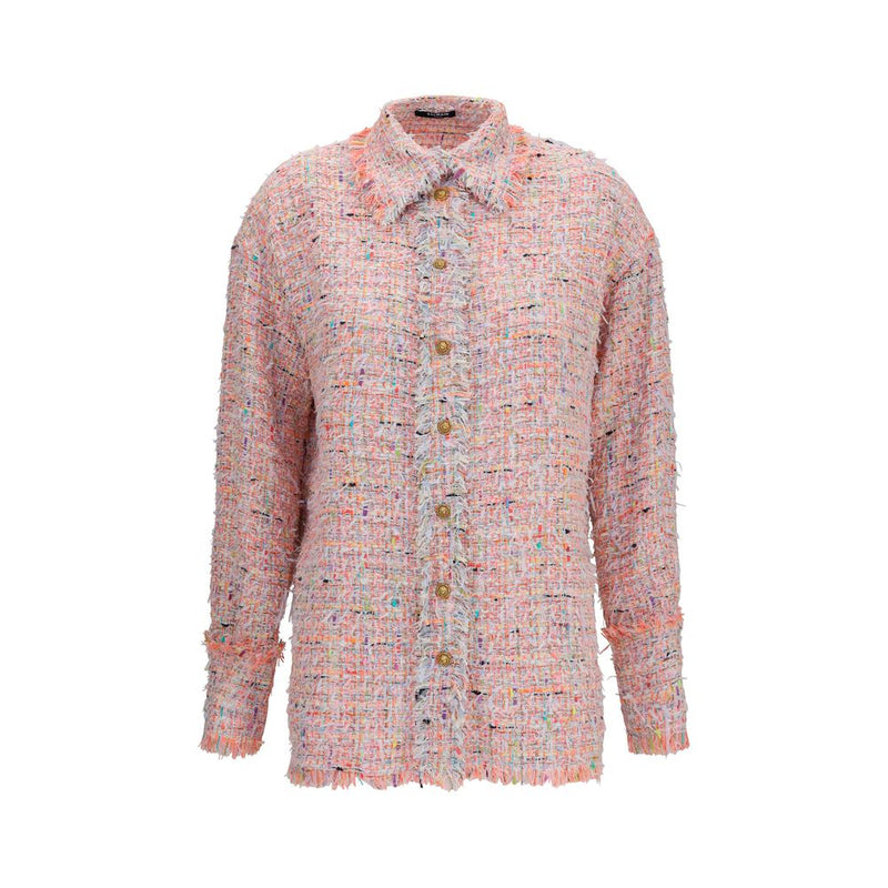 Balmain Multicolor Polyamide Pattern Shirt for Women
