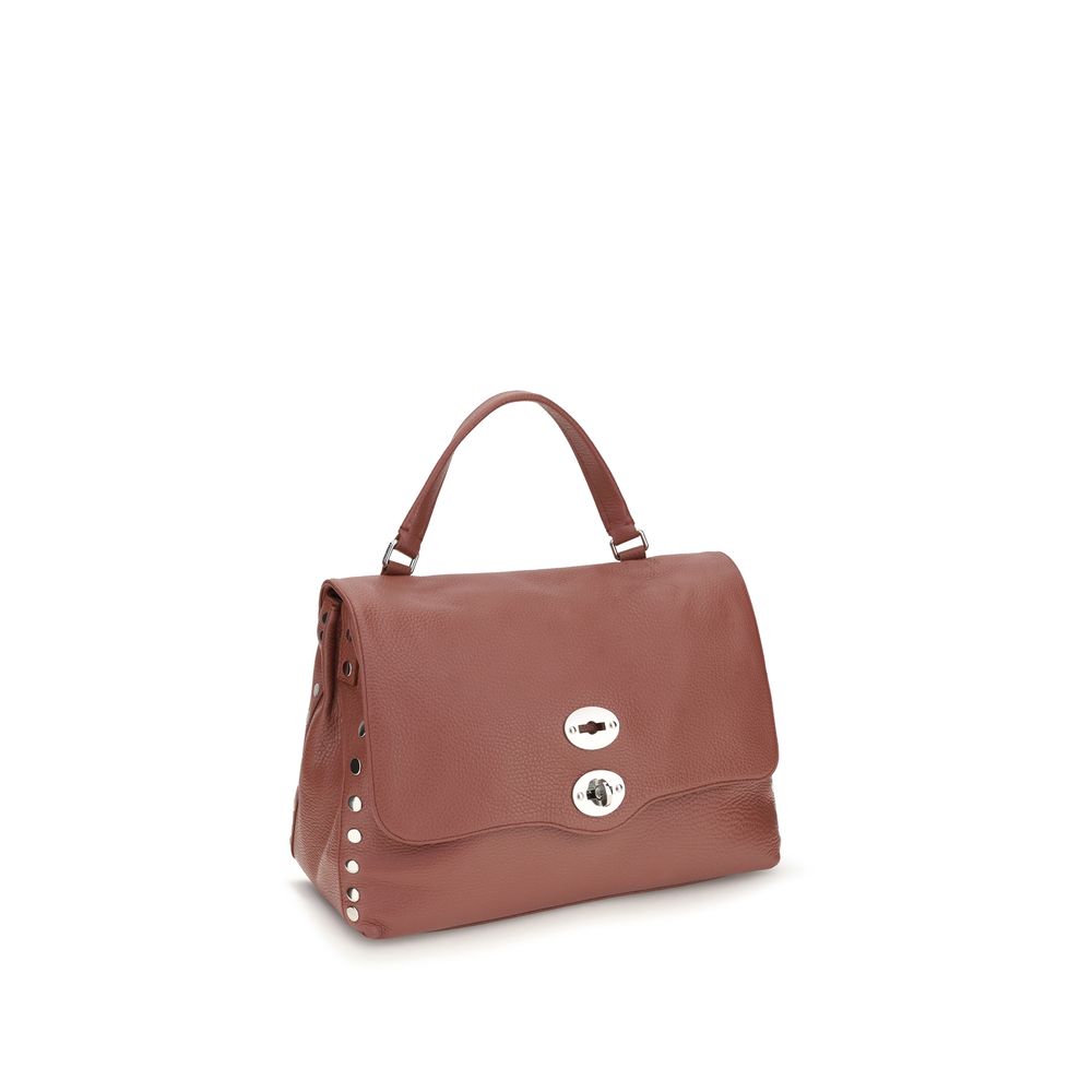 Zanellato Red Calf Leather Bos Taurus Handbag