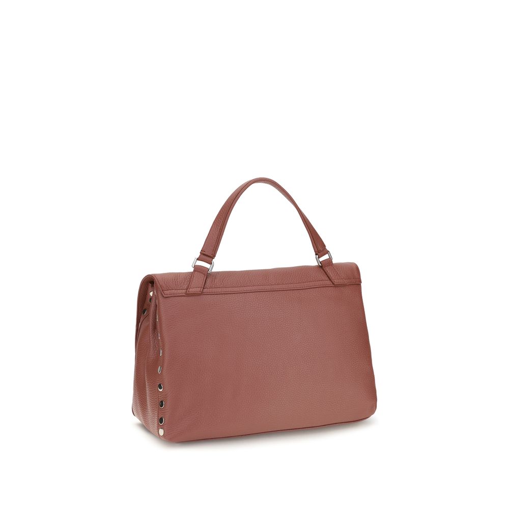 Zanellato Red Calf Leather Bos Taurus Handbag