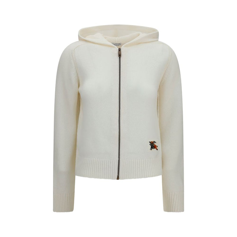 Burberry Beige Wool Oves Aries Cardigan