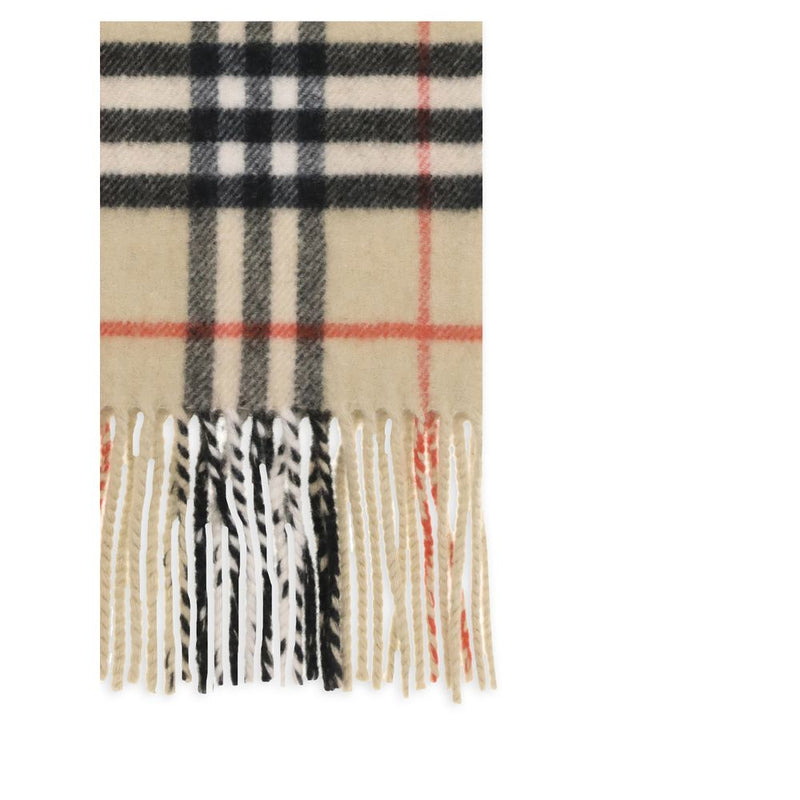 Écharpe en cachemire beige Burberry