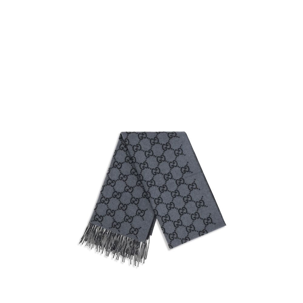 Foulard Gucci bleu cachemire