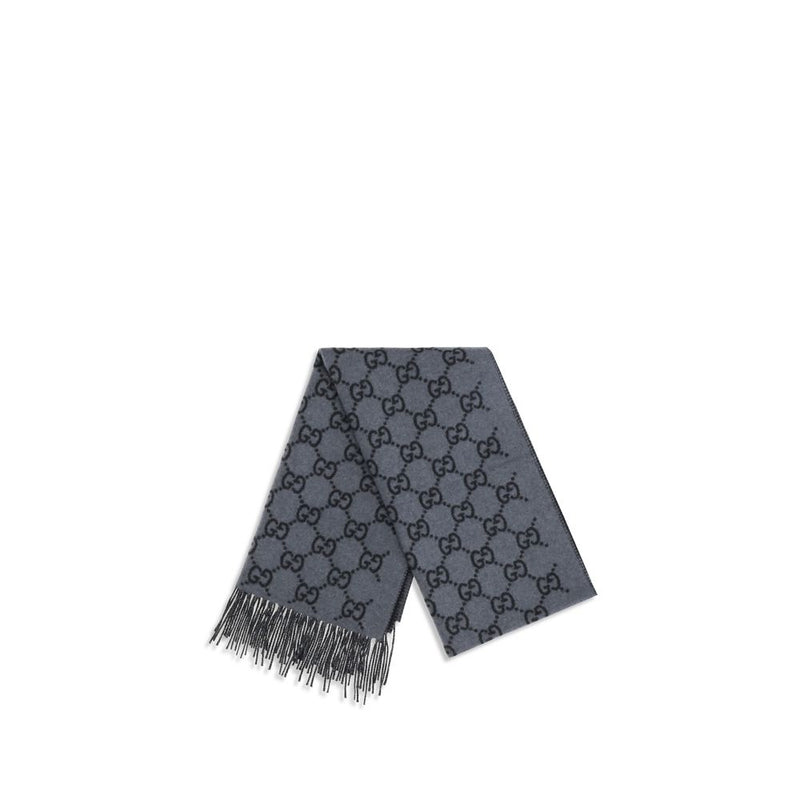 Foulard Gucci bleu cachemire