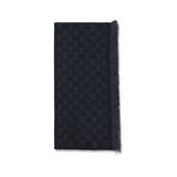 Gucci Black GG Supreme Wool Scarf - Luxurious & Versatile