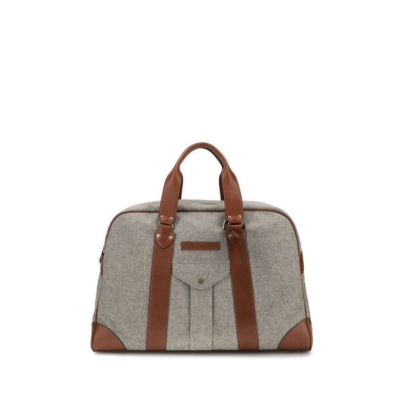 Brunello Cucinelli Beige Wool Oves Aries Luggage And Travel