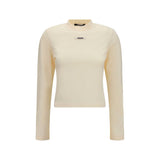 Jacquemus Beige Cotton Long Sleeve T-Shirt