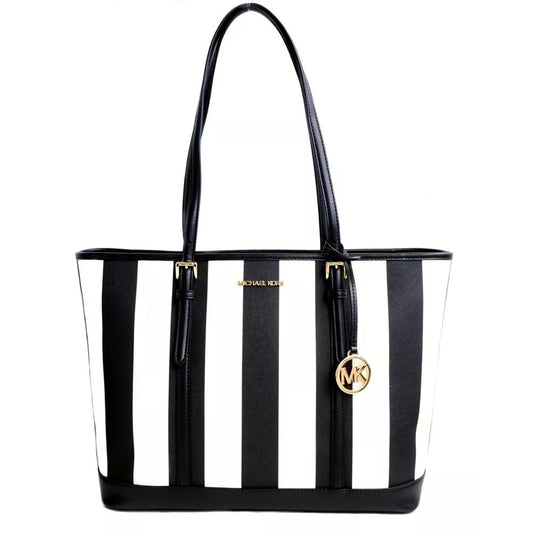 Michael Kors Multicolor Canvas Tote Bag - Jet Set Travel