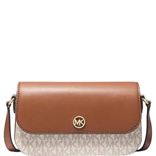 Michael Kors Beige Leather Crossbody Bag - MK35F4GTVC1BVAN