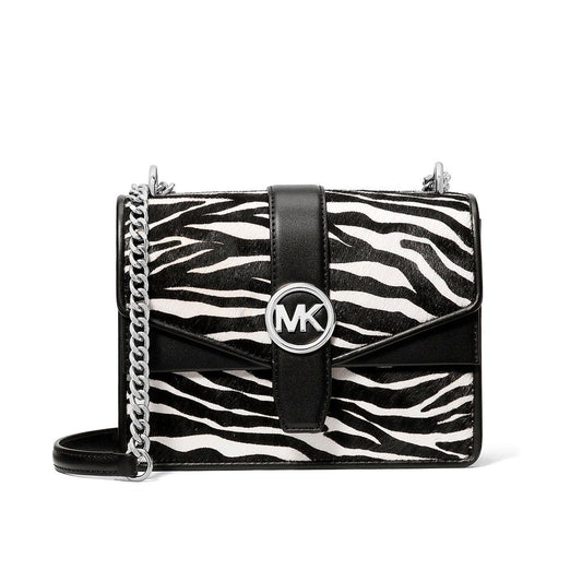 Michael Kors Black Leather Shoulder Bag 35S5SGRC1H - Stylish & Versatile