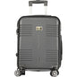 Laura Biagiotti Black Polyurethane Women's Travel Bag
