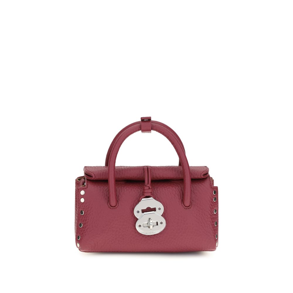 Zanellato Red Calf Leather Bos Taurus Handbag