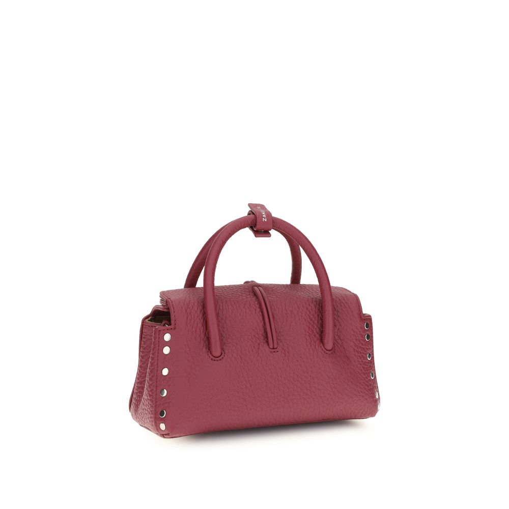 Zanellato Red Calf Leather Bos Taurus Handbag