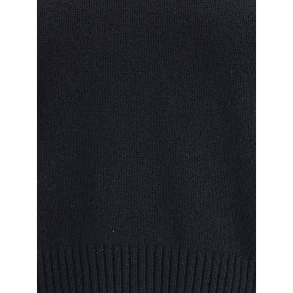 Lisa Yang Mable Black Cashmere Sweater - Timeless Elegance