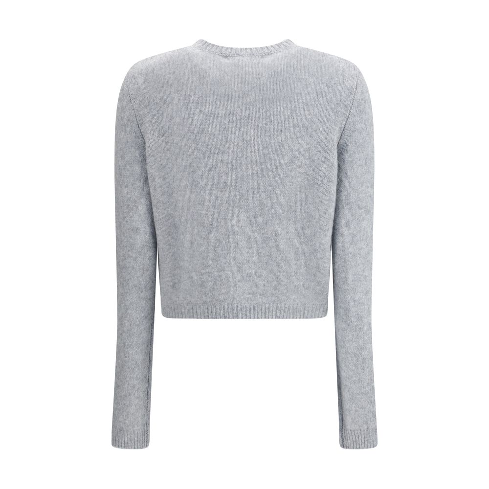 Cardigan en cachemire gris Lisa Yang