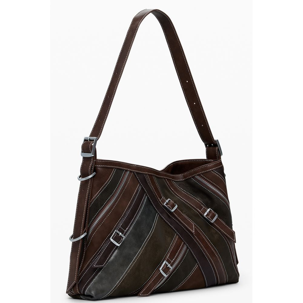 Desigual Fibonacci Buxton Bag - Élégant Sac à Main Marron