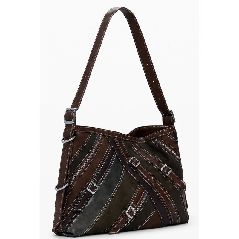 Desigual Fibonacci Buxton Bag - Élégant Sac à Main Marron