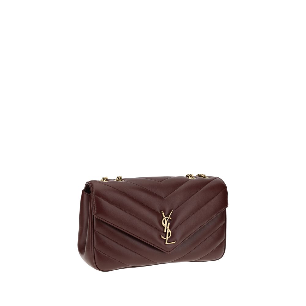 Sac bandoulière Saint Laurent Bordeaux Lamb Ovis Aries