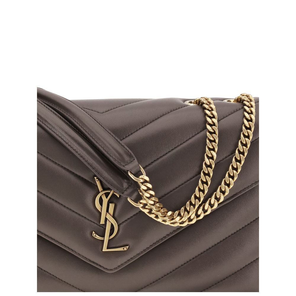 Sac bandoulière Saint Laurent Aries en agneau gris Ovis Avis