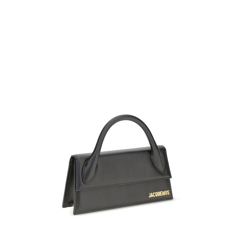 Jacquemus Sac à main en cuir de veau noir Bos Taurus